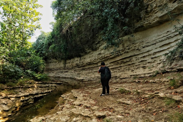 Tampak pengunjung yang sedang berfoto.. Sumber foto @ekos_ajie