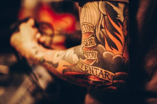 Ilustrasi tato (Foto: Pexels)