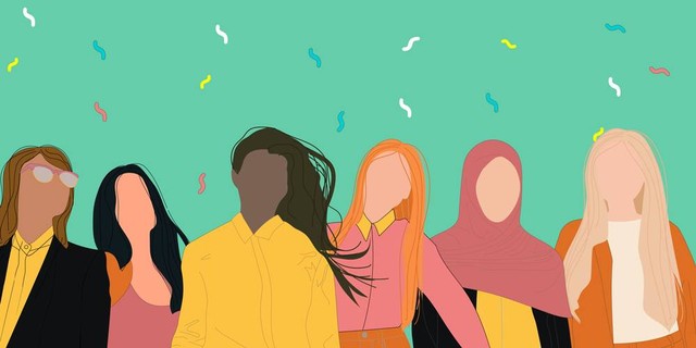 Ilustrasi Perempuan Merdeka (Sumber: Shutterstock)