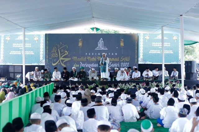 Himpunan Santri Nusantara (HISNU) melakukan konsolidasi mendukung Ganjar Pranowo dalam Pilpres 2024. Foto: Dok. Istimewa