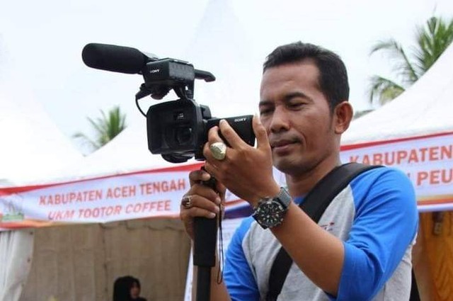 Ketua Aliansi Jurnalis Independen (AJI) Bireuen, Umaruddin bin Ibrahim. Foto: Dok. Suryadi