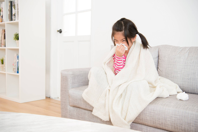 Ilustrasi Anak Flu Foto: Shutterstock