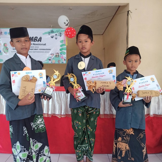 Gambar Peserta Lomba Hari Santri Nasional di Kelurahan Banjardowo