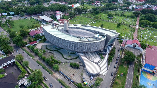 Museum Tsunami Aceh. (Foto Humas Semen Padang)
