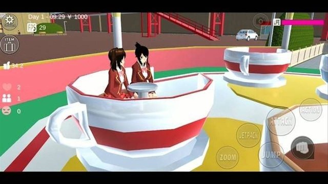 Ilustrasi ID Sakura School Simulator rumah boba. Foto: Google Playstore.