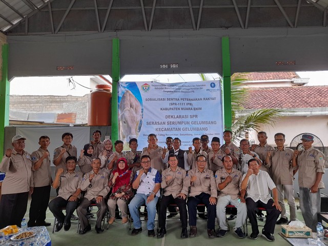 LPPM IPB University Deklarasi SPR IPB-1111 Ke-63 di Kabupaten Muara Enim, Sumatera Selatan