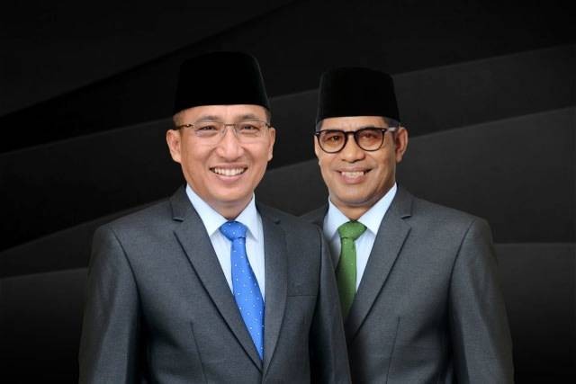 Pasangan Wali Kota dan Wakil Wali Kota Ternate, M. Tauhid Soleman-Jasri Usman. Foto: Istimewa