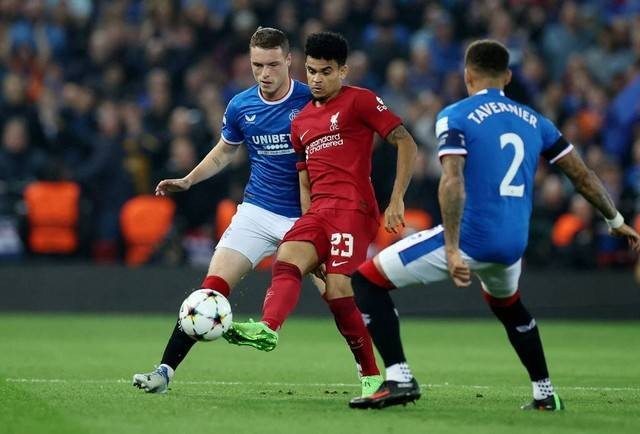 Liverpool vs Rangers. Foto: Phil Noble/Reuters