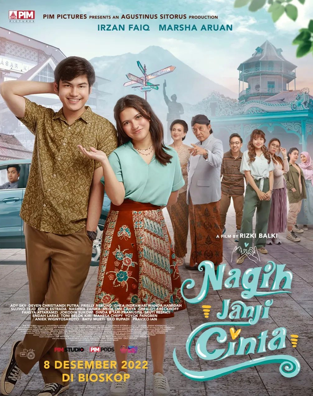 Film Nagih Janji Cinta. Foto: Instagram/nagihjanjicinta
