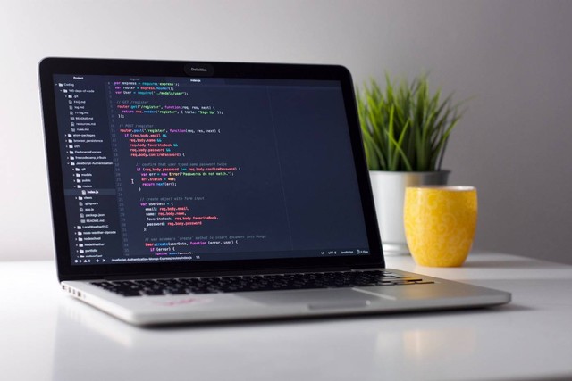 Ilustrasi aktivitas coding. Foto: Unsplash.com