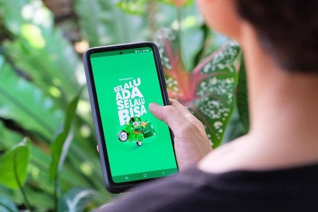 Penguatan saham GOTO pada perdagangan, Selasa (25/10). Foto: dok Gojek