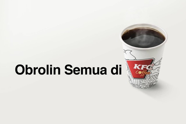 Kampanye baru KFC Coffee Dok. KFC Indonesia