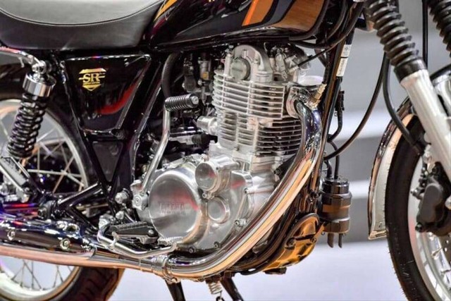 Ilustrasi motor SR400 Limited Edition. Foto: dok. Young Machine