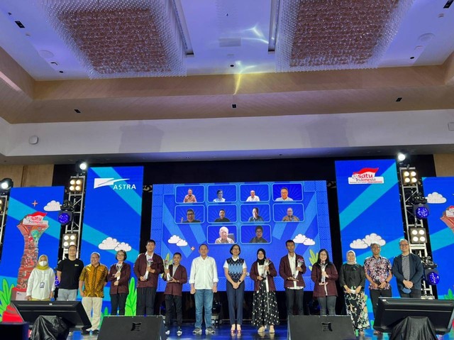 Acara SATU Indonesia Awards 2022. Foto: Ainun Nabila/kumparan