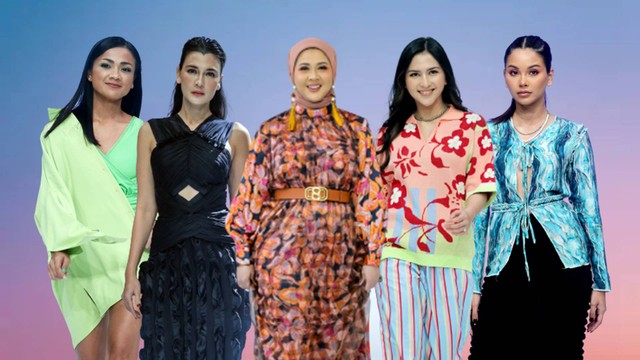 Deretan selebriti yang melenggang di Jakarta Fashion Week 2023. Foto: kumparan