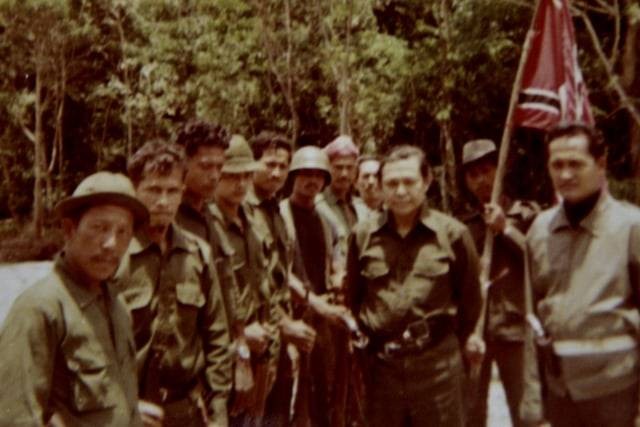 Seusai Deklarasi Aceh Merdeka di Pidie. Foto repro: Suparta dari dokumen pribadi