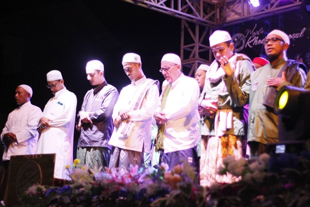 Malam puncak Tegal Rego Bersholawat. (Dokumentasi Pribadi, 2022)