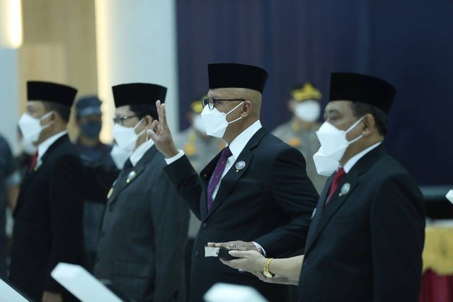 Pelantikan Kepala BNNP DKI Jakarta. Foto: koleksi pribadi