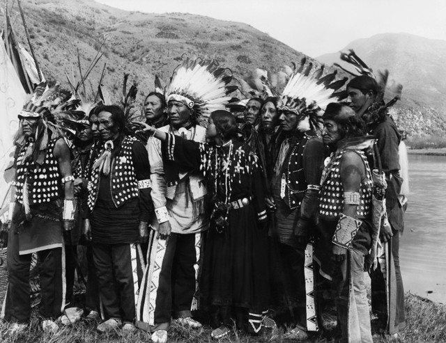 Ilustrasi suku di Amerika Utara. Foto: Shutterstock