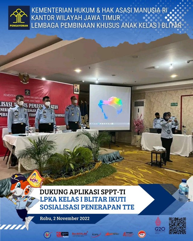 Sumber Foto Humas LPKA Blitar: Giat Sosialisasi SPPT TI