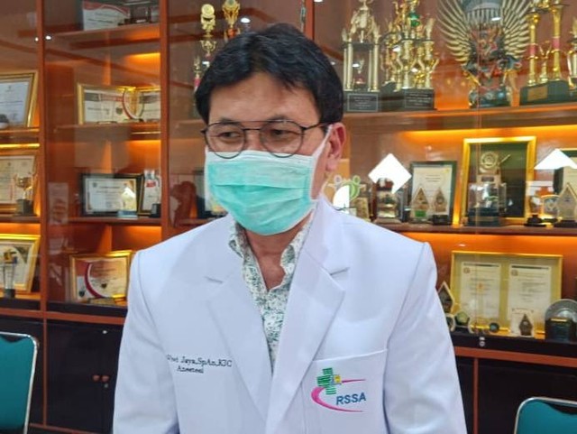Spesialis Anestesi RSSA Malang, dr Wiwi Jaya. Foto/M Sholeh