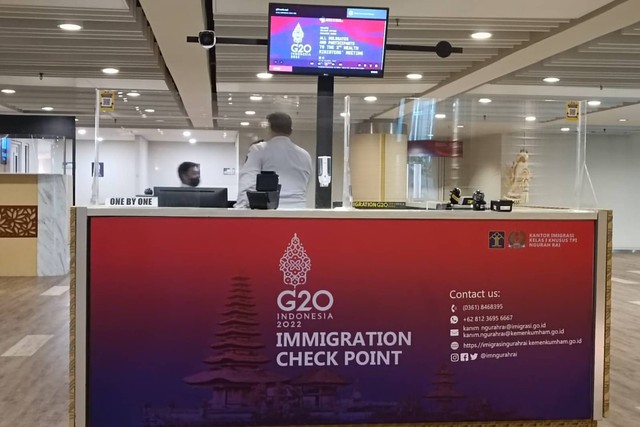 Kesiapan Imigrasi Bandara Ngurah Rai Bali menyambut puncak KTT G20, Rabu (2/11). Foto: Hedi/kumparan
