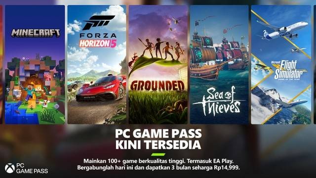 Xbox Game Pass Indonesia. Foto: Microsoft. 