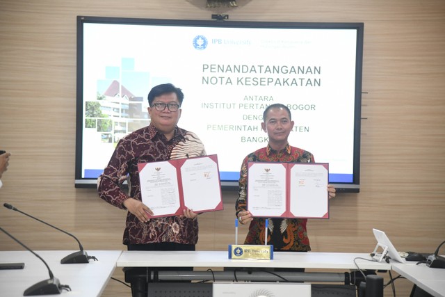 IPB University dan Pemerintah Kabupaten Bangka Jalin Kerjasama