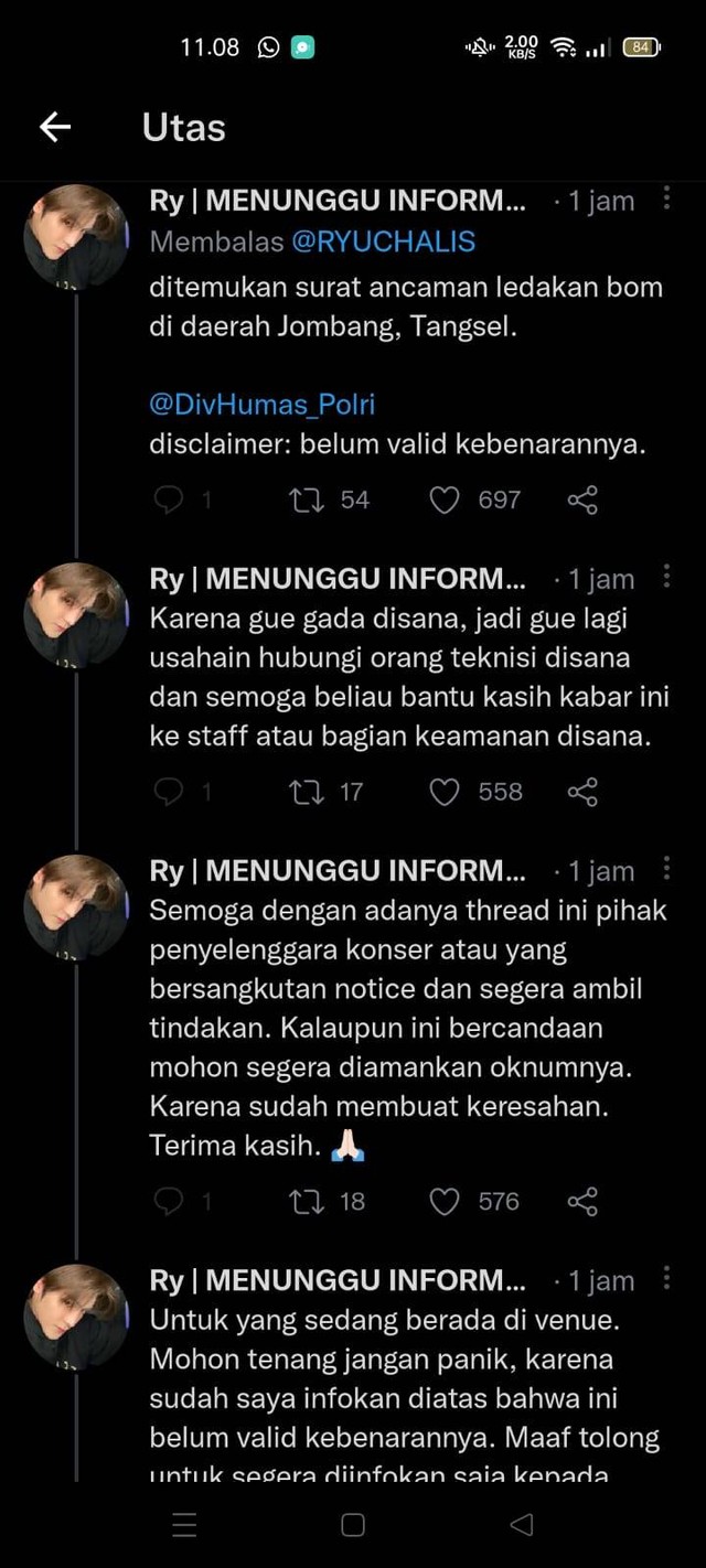 Beredar Surat Ancaman Bom Di Konser NCT 127, Densus 88 Turun Tangan ...