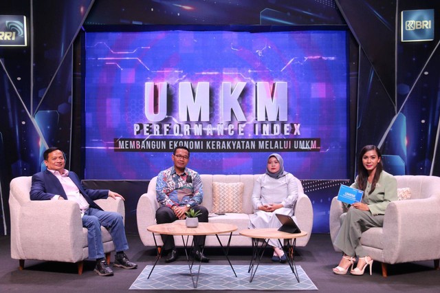 Talkshow UMKM Performance Index bersama PNM di Studio RRI Jakarta Pusat, Kamis (3/11). Foto: dok. PNM