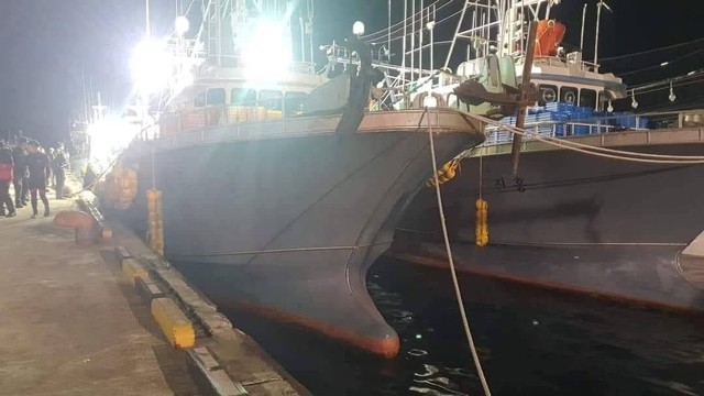 Lokasi kejadian ABK asal Indramayu yang meninggal dunia karena terjatuh dari kapal di Pelabuhan Seogwipo, Kota Jeju, Korea Selatan. Foto istimewa/Facebook Vic Indrawan