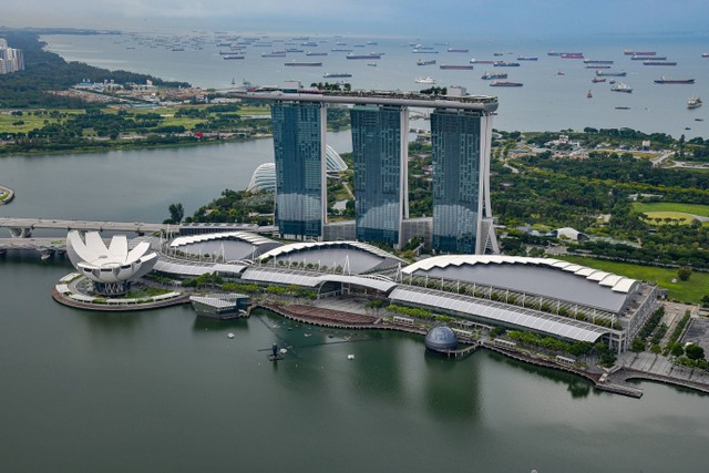 Ilustrasi Selat Singapura. Sumber: Shutterstock