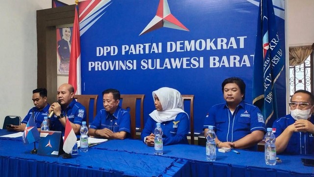 Pengurus DPD Partai Demokrat Sulawesi Barat akan memberikan pendampingan ke salah seorang kadernya yang terjerat kasus korupsi. Foto: Istimewa