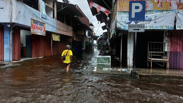 Banjir yang melanda Kotawaringin Barat, beberapa waktu lalu. Foto: Fiyya/Infopbun.