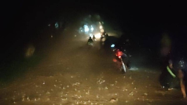 Banjir di Kecamatan Sindangbarang dan Cidaun, Cianjur. Foto: Dok. Istimewa