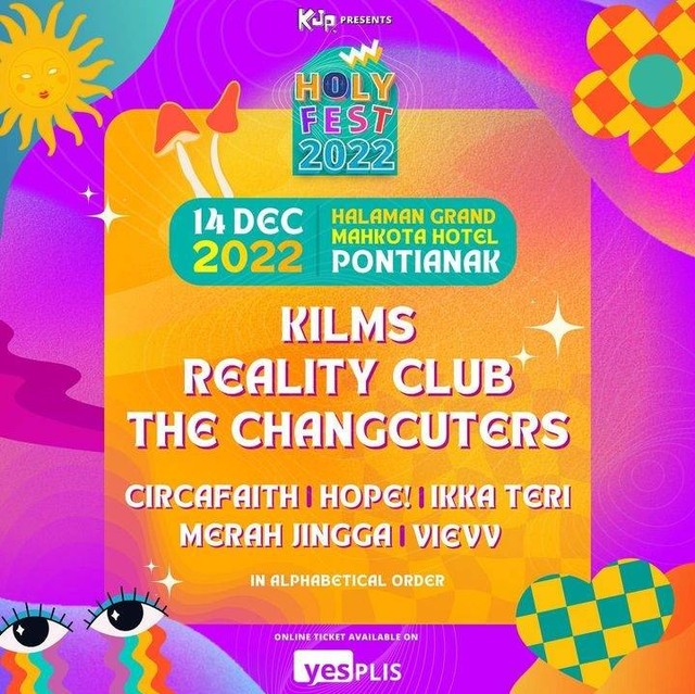 Festival musik Holy Music Fest. Foto: Dok. Holy Music Fest/Instagram