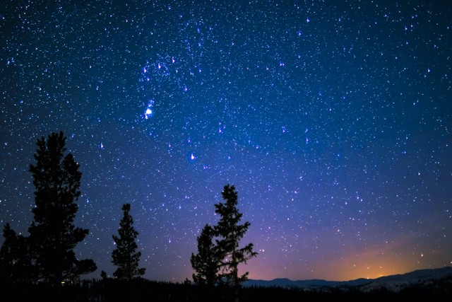 Ilustrasi Puisi tentang Bintang Malam. Foto: pexels.com.