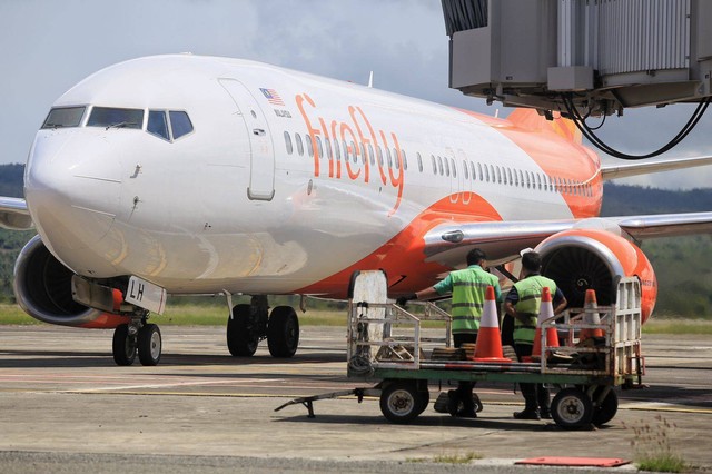 Firefly dari Penang, Malaysia mendarat di Bandara Sultan Iskandar Muda, Aceh Besar, Senin (7/11/2022). Foto: Disbudpar  