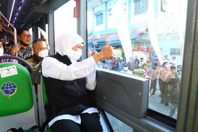 Naik Bus Trans Jatim Gratis di Hari Pahlawan