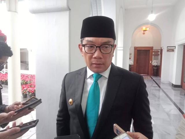 Gubernur Jawa Barat Ridwan Kamil di Gedung Sate. Dok Arif Syamsul Ma'arif/kumparan