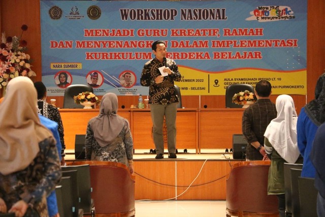 PG-PAUD UMP sukses gelar Workshop Nasional bertajuk Menjadi Guru Kreatif, Ramah dan Menyenangkan dalam Implementasi Kurikulum Merdeka Belajar