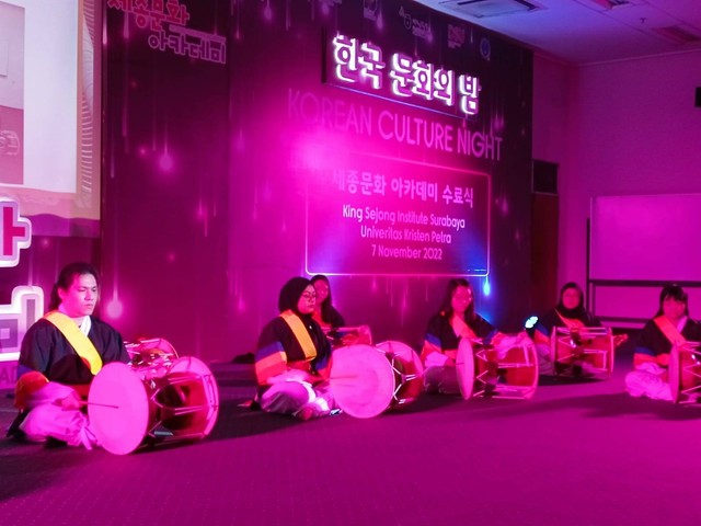 Korean Culture Night 2022 yang diadakan King Sejong Institute (KSI) UK Petra.