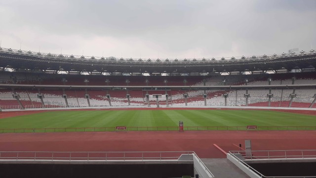 Stadion Utama Gelora Bung Karno, Jakarta. Foto: Alif Dzaky/kumparan