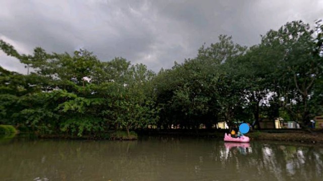 Semarang Zoo kebun binatang di Jawa Tengah, foto: Google street view