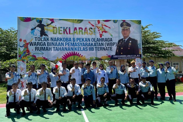 Rutan Ternate Dan Napi Deklarasi Tolak Narkoba | Kumparan.com