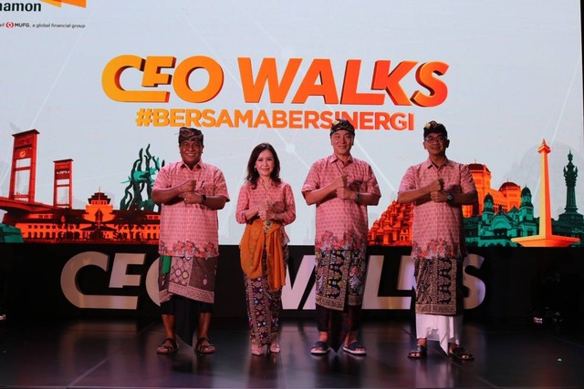 CEO Walks Bank Danamon di Bali - IST