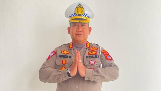 Direktur Lalu Lintas (Dirlantas) Polda Sulteng, Kombes Pol Kingkin Winisuda,