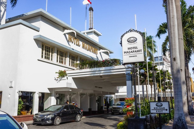 Hotel Majapahit, hotel bersejarah di Surabaya. Foto: charles arista salim/Shutterstock