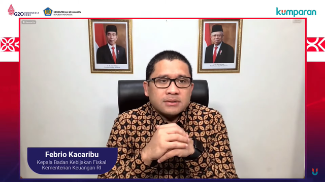 Kepala Badan Kebijakan Fiskal Kementerian Keuangan RI, Febrio Kacaribu. Foto: kumparan