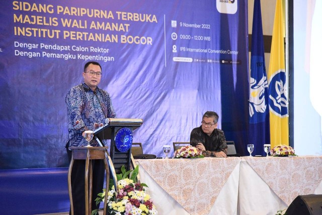 Prof Arif Satria Siap Pimpin IPB University Hadapi Krisis Pangan